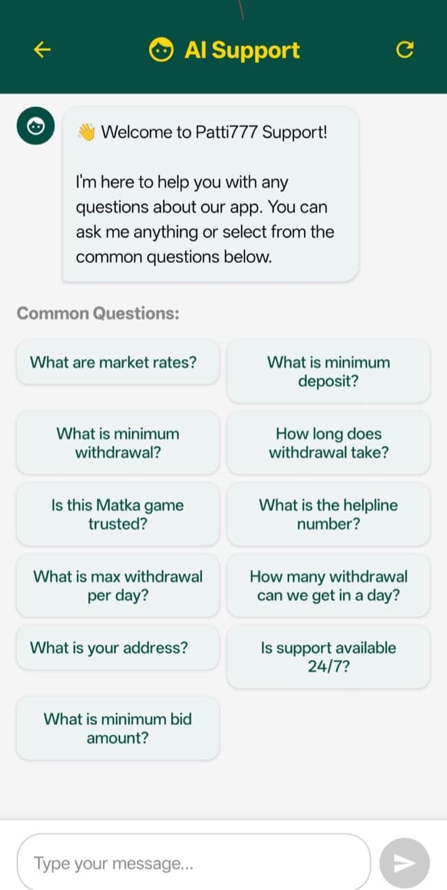 AI chat support